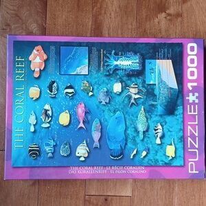 🧩The Coral Reef 1000 piece puzzle